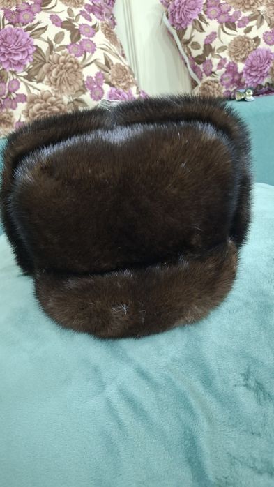 Мужская шапка норковая