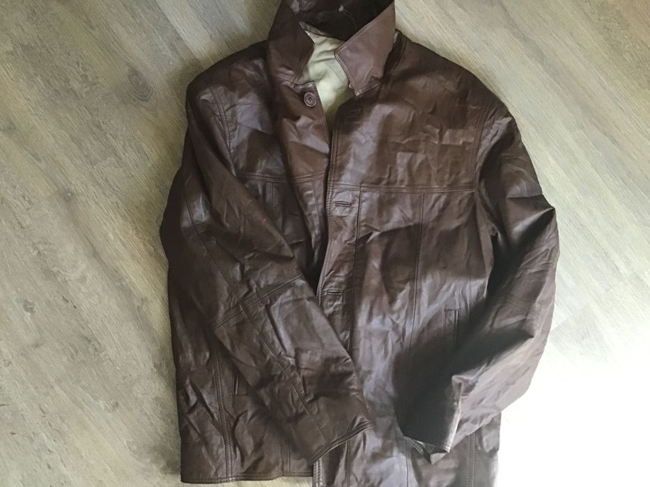 Кожено яке естествена кожа Zara