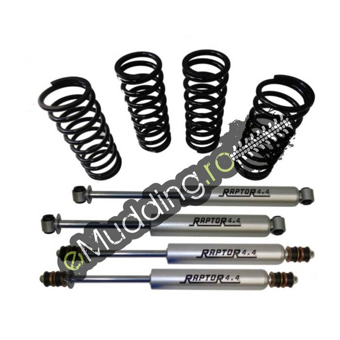 Kit suspensie Raptor 4×4 Nissan Patrol Y60 si Y61 Lung/Scurt +5cm
