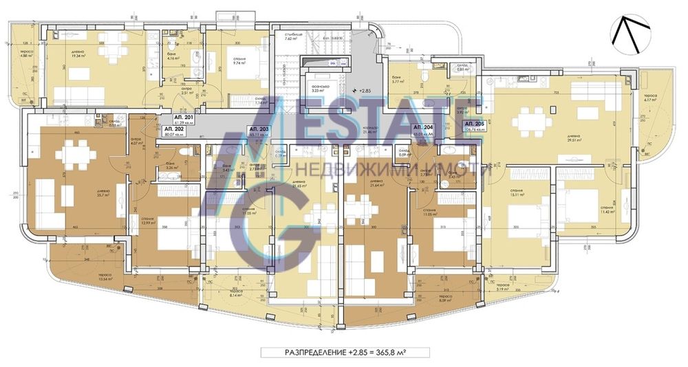 Продава се Двустаен апартамент в Созопол - 53 кв.м за 990 €/кв.м - Снимка #18