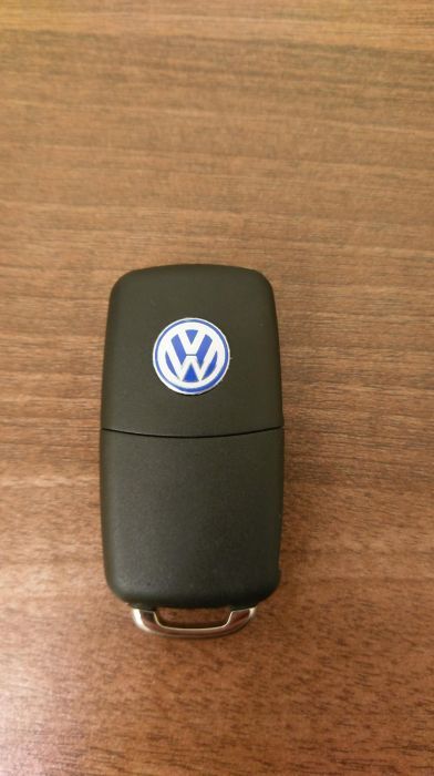 Carcasa cheie Vw Touareg cu 3 butoane , tip briceag