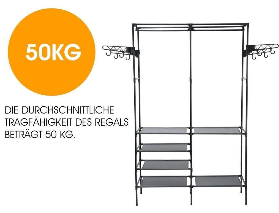 Suport pentru haine raft duport de depozitare pentru haine