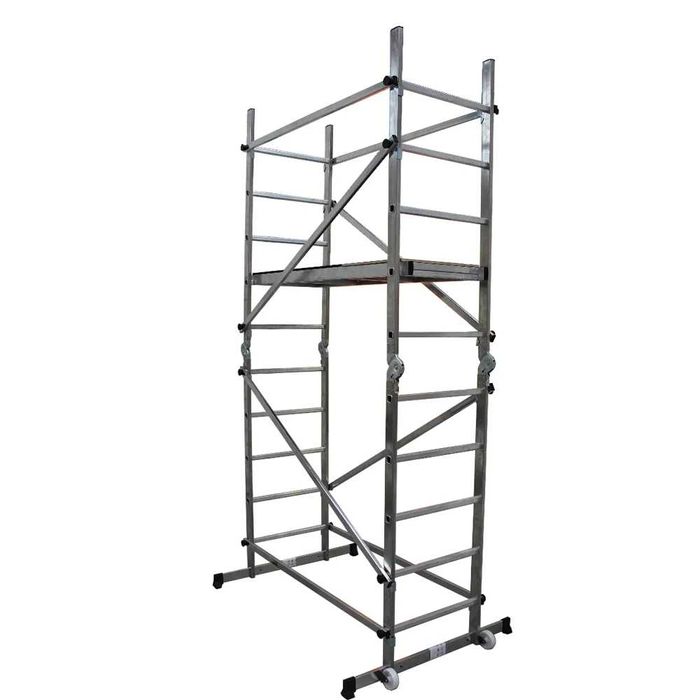 Алуминиево скеле 4м, ползвано веднъж