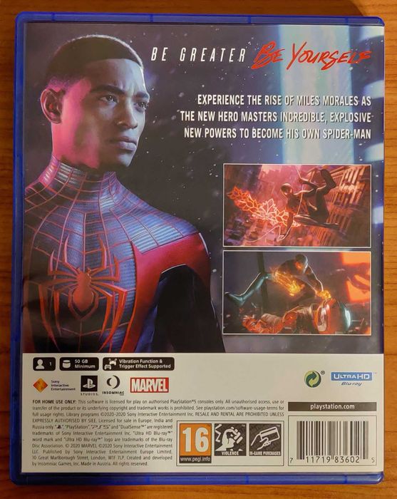 Marvel's Spider-Man: Miles Morales PlayStation 5 (PS5)