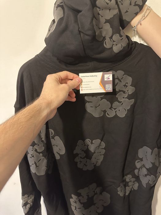 Denim Tears The Cotton Wreath Sweatshirt Black Monochrome