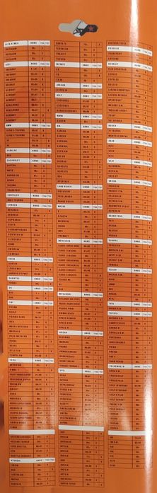 Напречни греди за кола за таван 120 см/130см