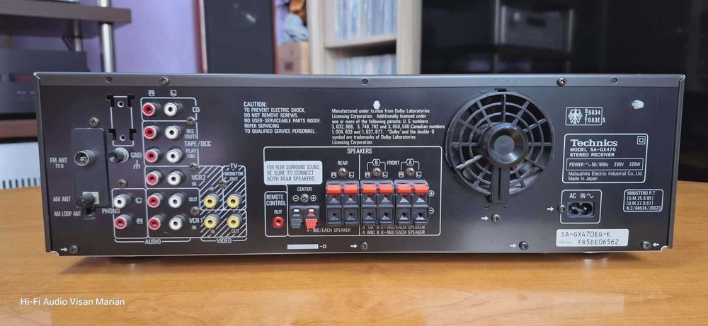 Amplituner Technics SA-GX470 Cu Telecomanda