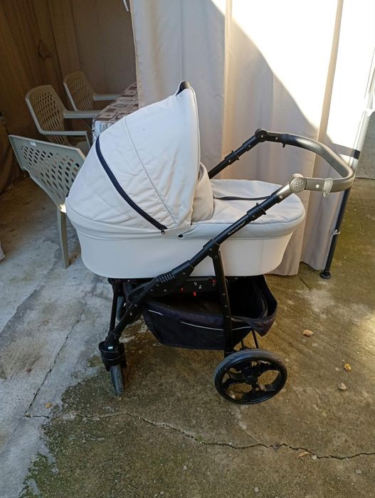 Căruț Krausman – Carucior 3 in 1 Combo Max Light Grey – Testat ADAC