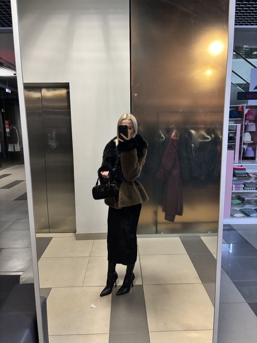 Шуба новая теплая