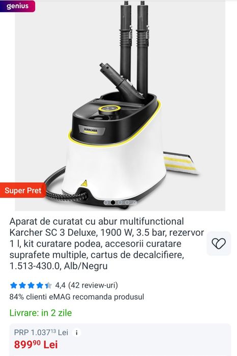 Mop elctric Karcher