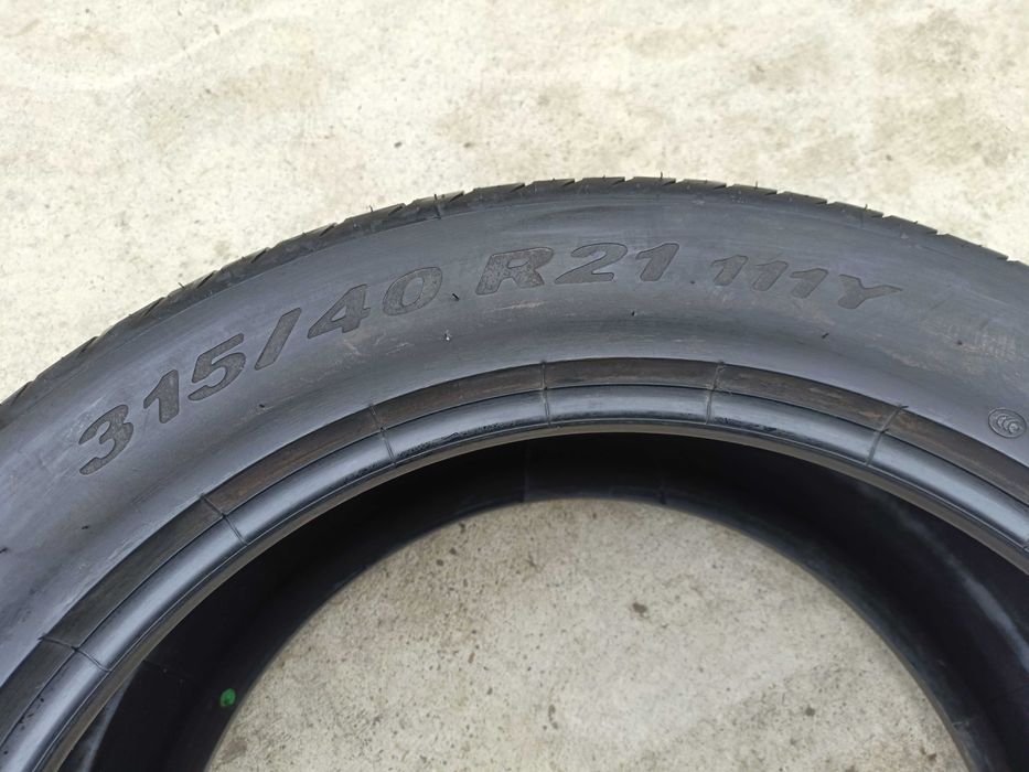 O anvelopa de vara 315 40 21 pirelli p zero MO profil 7,5 mm