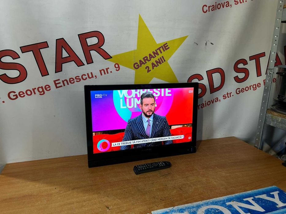 Televizor Led FullHD 12V/220V Grundig 22VLE7120BM/56cm Garantie 2 ani