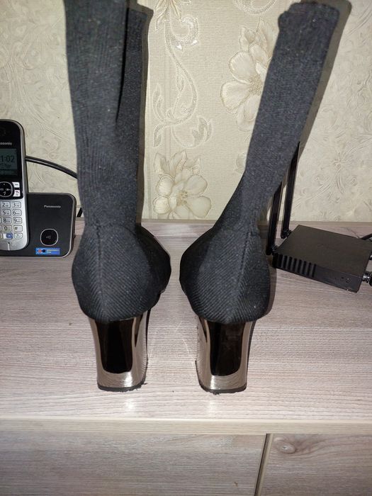 Сапоги чулки  в отличном состоянии.