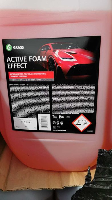 Spuma activa Grass.23kg.Protectie crom,nichel BIO-GEL