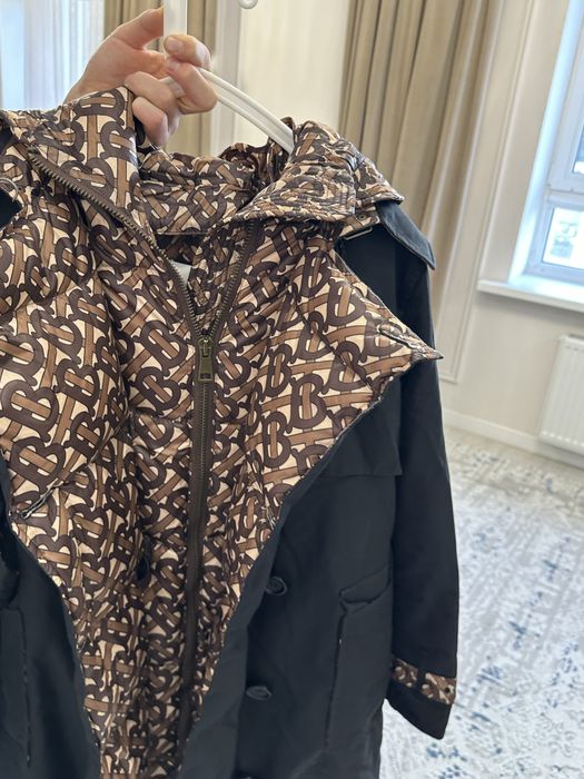 Куртка пуховик новая Burberry