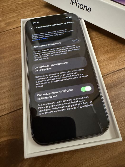 iPhone 14 Pro Deep Purple Ф.О. 100% БАТЕРИЯ