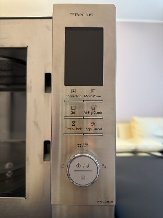 Cuptor cu microunde combinat 4 în 1 cu aer comprimat PANASONIC