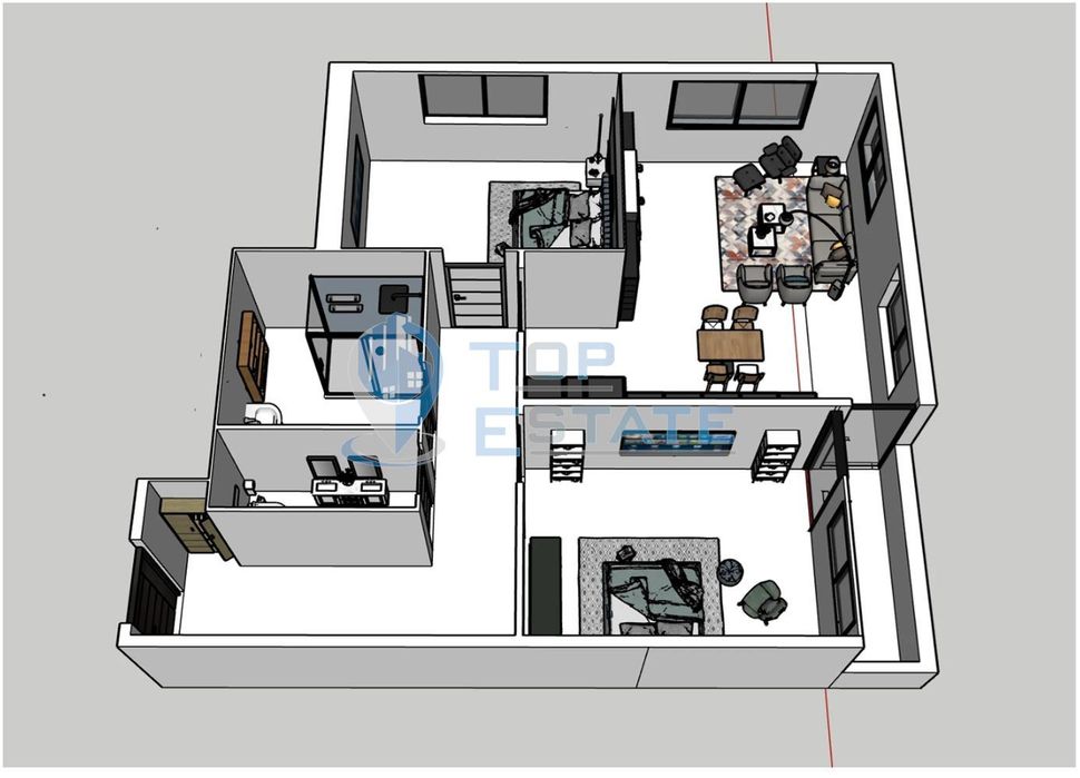 Продава се Тристаен апартамент в Велико Търново, Бузлуджа - 93 кв.м за 1008 €/кв.м - Снимка #1