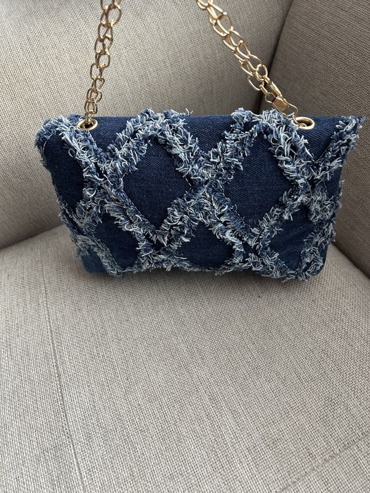 Дънкова малка чанта