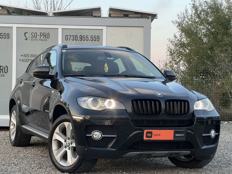 BMW X6 3.0D 286cp 2010 Carvertical Curat/Rate fixe/Cash/Garantie 1 An