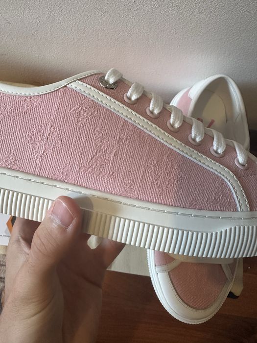 Louis Vuitton Pink Monogram Lagoon Sneaker