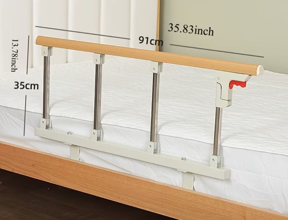 Protecție laterală pliabilă pentru pat. (NOUĂ)