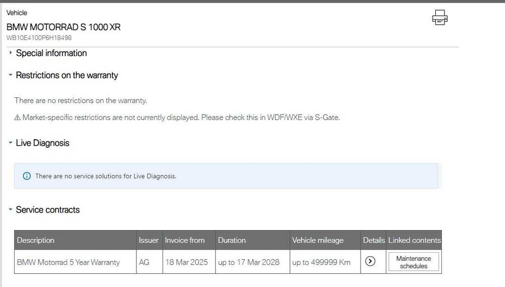 bmw S1000xr se vinde