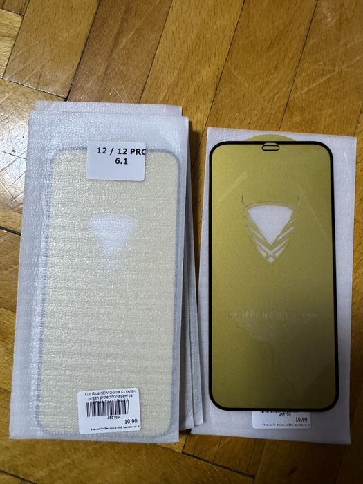 Iphone 12 и 12 pro Стъклен протектор за екран