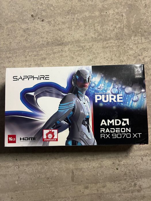 AMD Radeon RX 9070 XT Sapphire PURE SIGILATA!