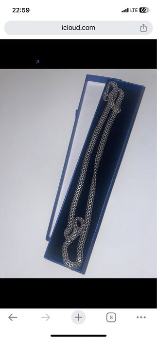 Цепочка серебро броницкий