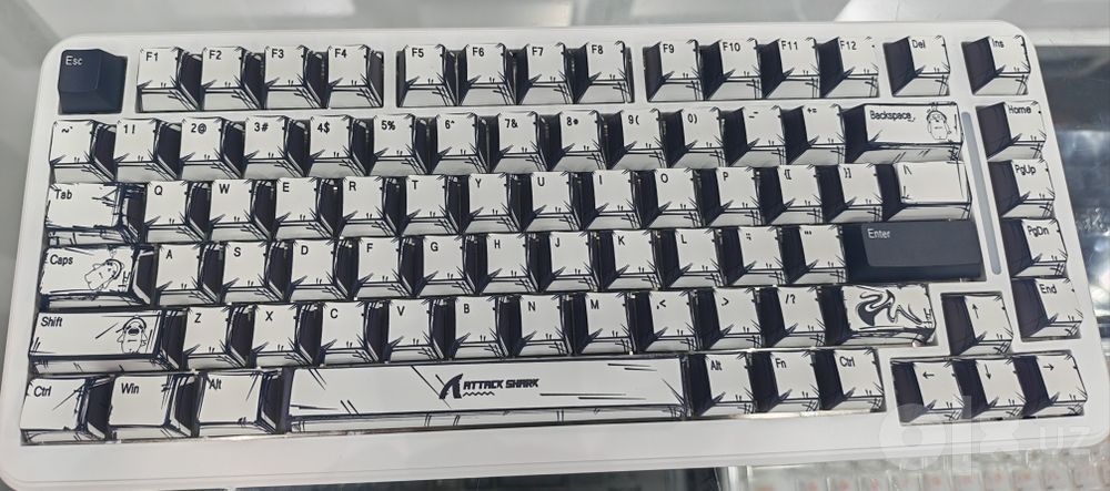 Attack shark x82 pro he comic tri mode wireless