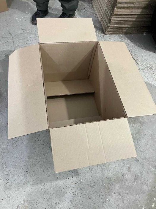 Коробки картонные, р: 415х415Х610 б/у