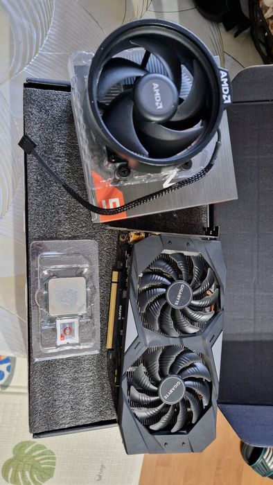 2 в 1 - Gigabyte RTX 2060 OC + AMD Ryzen 5 2600X + Wraith Spire Cooler