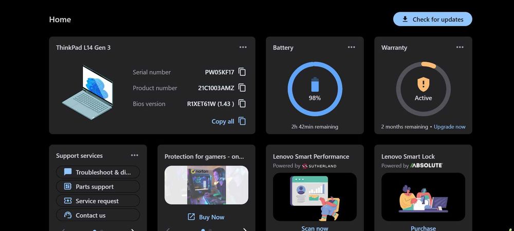 Lenovo ThinkPad L14 Gen 3  i5-1235U/32GB/512GB SSD NVMe/14 IPS
