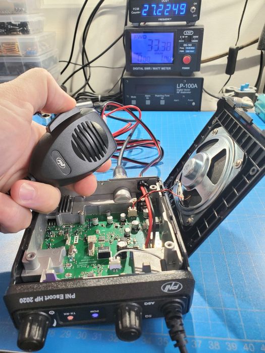 Statie radio CB - PNI HP 2020 Turbo (modificata 30 Watti) * noua/garantie