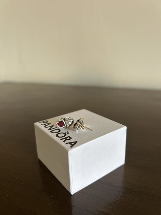 Pandora сребърни обеци