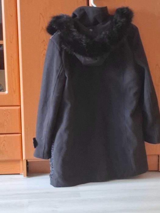 Palton dama cu gluga