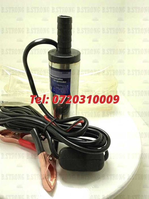 Pompa Carburant Transfer Lichid Submersibila Electrica 12V Ulei