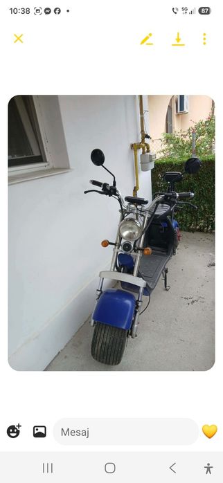 Vând scuter electric Harley
