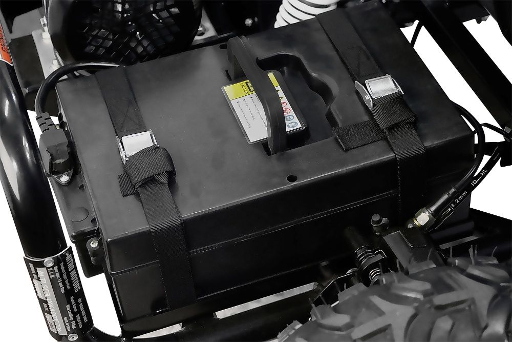 ATV Kart electric pentru copii NITRO GoKid Dirty 1000W 48V #Verde