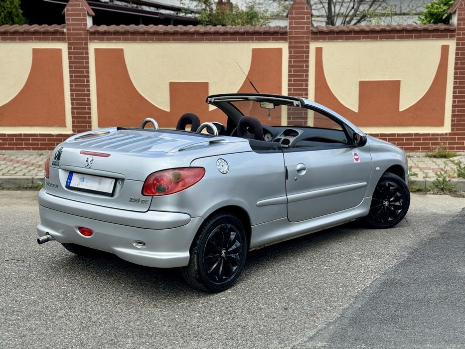 Peugeot 206cc, 2005, 1.6i, decapotare electrica