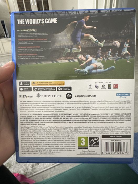 Диск для PlayStation 5  игра fifa 23