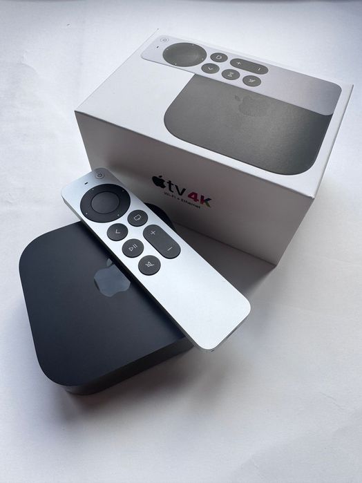 Apple TV 4K 128GB Wi-Fi + Ethernet - Чисто НОВ! Разопакован! ГАРАНЦИЯ!