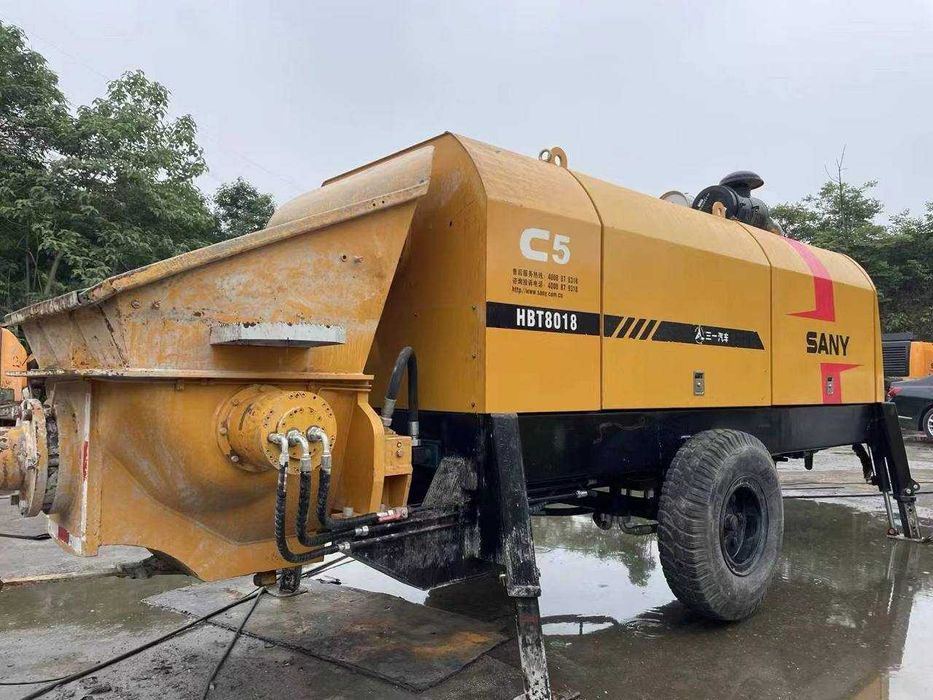 Стационарный бетононасос SANY HBT8018S-5S  Продажа и аренда