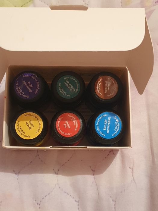 Акриловые краски для витража 2000 тенге