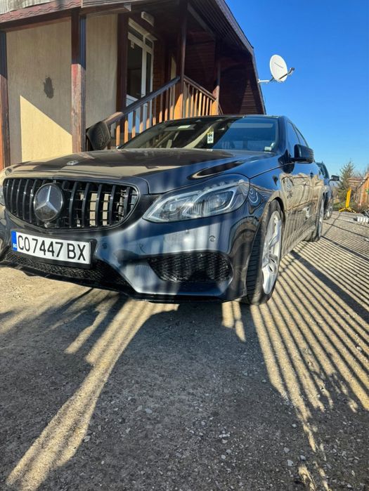 Предва Броня Mercedes w212 face AMG