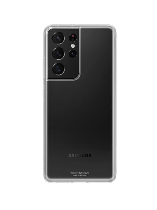 Husa silicon originala Samsung Clear Cover S21 Ultra S21 Ultra 5G G998