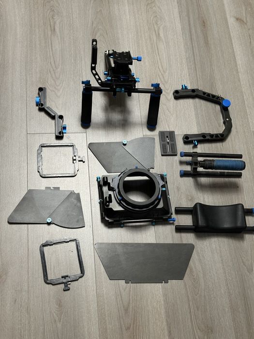Kit rig cinematografic profesional pentru cameră DSLR / Mirrorless