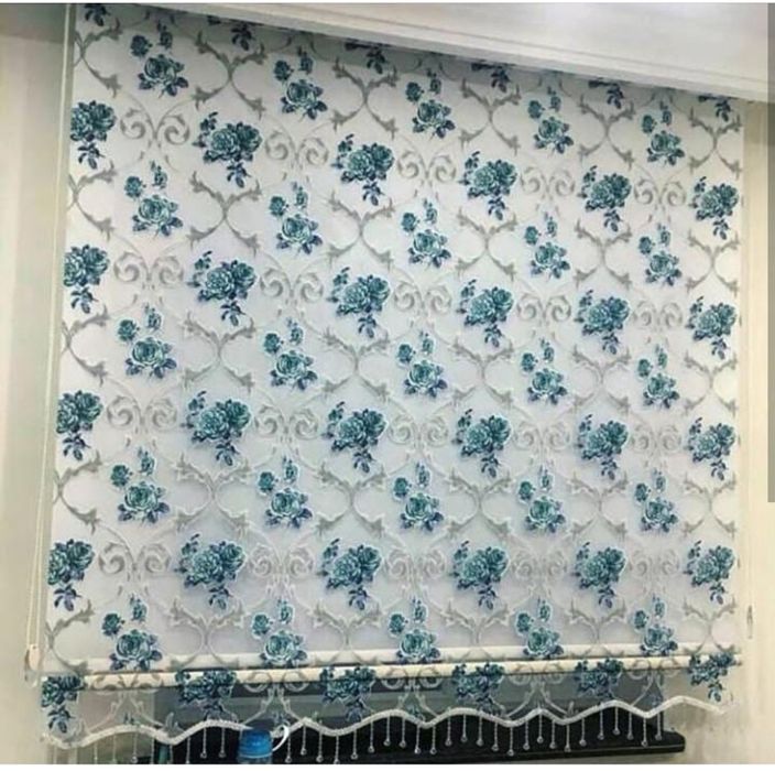 Ролл штор, двойные ролл шторы Дует