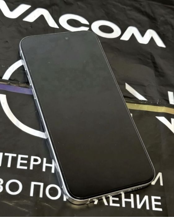 КАТО НОВ 256GB iPhone 15 Pro Max Vivacom Гаранция 2025 White Titanium